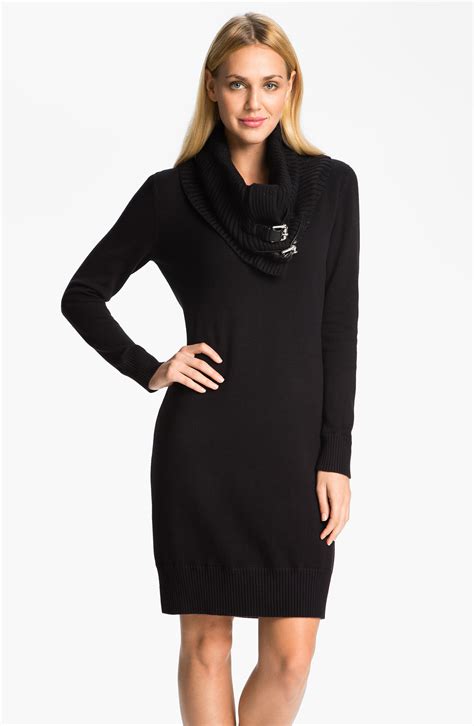 michael kors logo sweater dress|michael kors sweaters outlet.